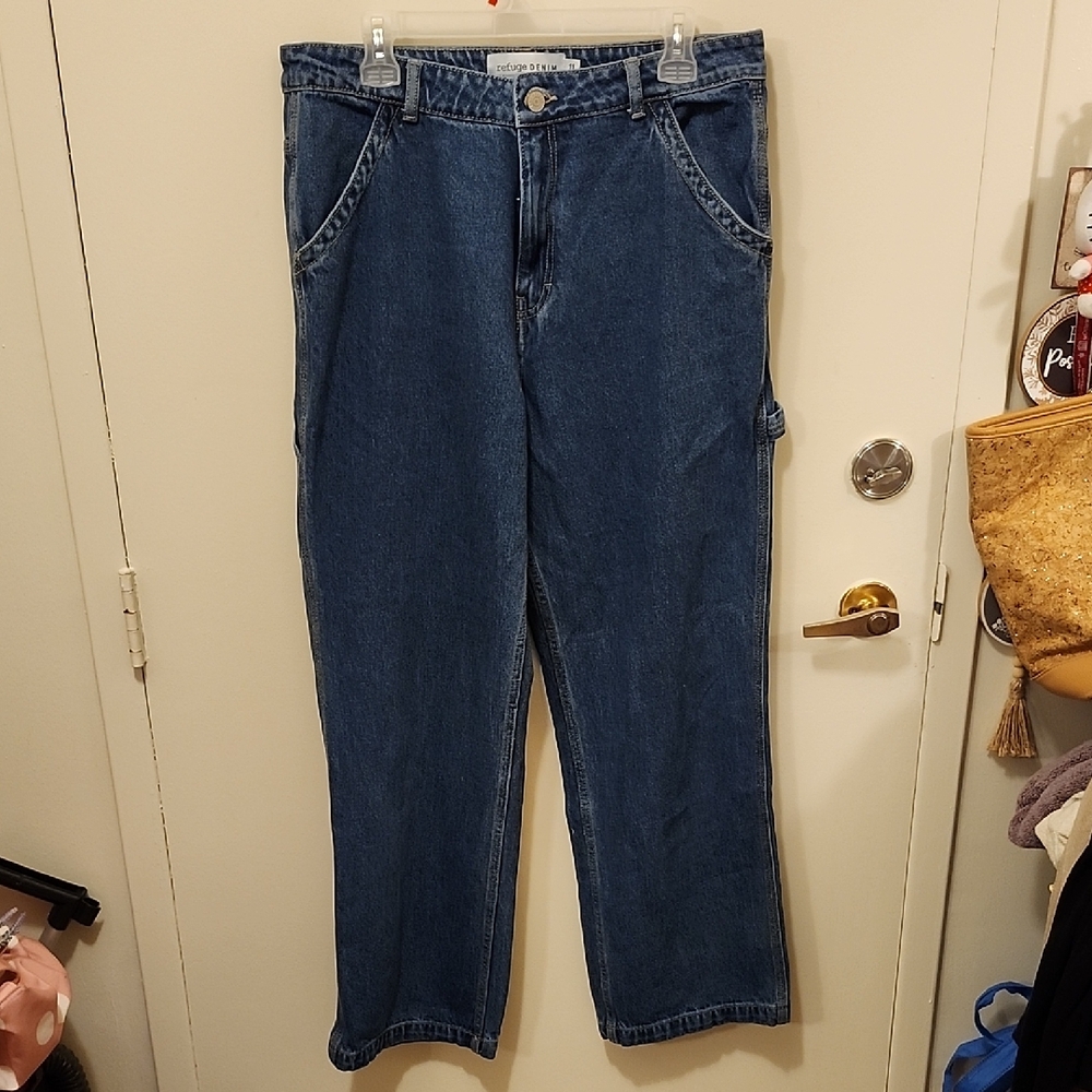 REFUGE DENIM, Cargo Style, Wide Leg, Size 11, NWOT, Excellent Condition